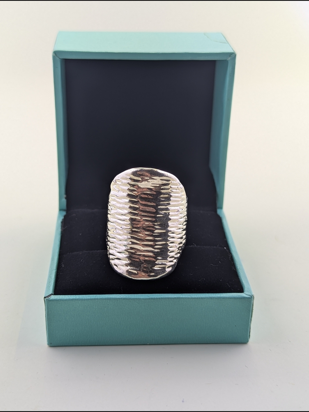 ✨ Bold Artisan Sterling Silver Statement Ring ✨